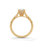 Vintage Cushion Cut Diamond Ring