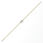 Marquise Cut Solitaire Diamond Bracelet
