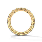 Emerald Cut Diamond Eternity Band Ring