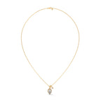 Pear Diamond Halo Pendant