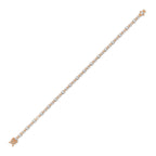 Emerald & Oval Diamond Tennis Bracelet