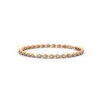 Bezel Diamond Teardrop Bracelet