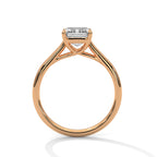 Emerald Cut Solitaire Engagement Ring