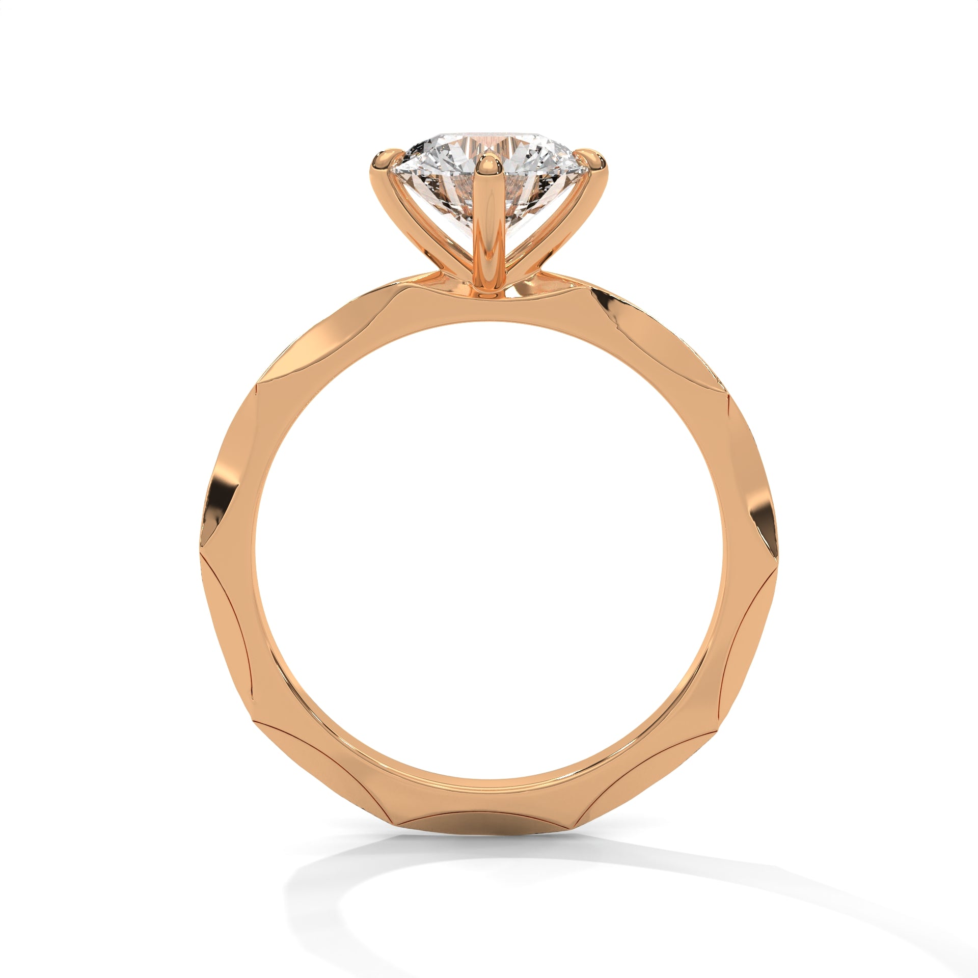 Round Brilliant Solitaire Engagement Ring