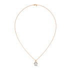 Round Solitaire Diamond Pendant
