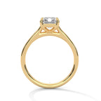 Emerald Cut Solitaire Engagement Ring