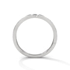 Princess Cut Flush Set Wedding Band