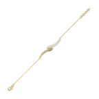 Pavé Wave Diamond Bracelet