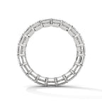 Emerald Cut Diamond Eternity Band Ring