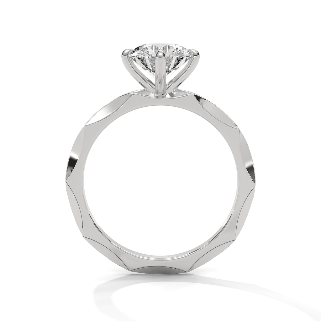 Round Brilliant Solitaire Engagement Ring
