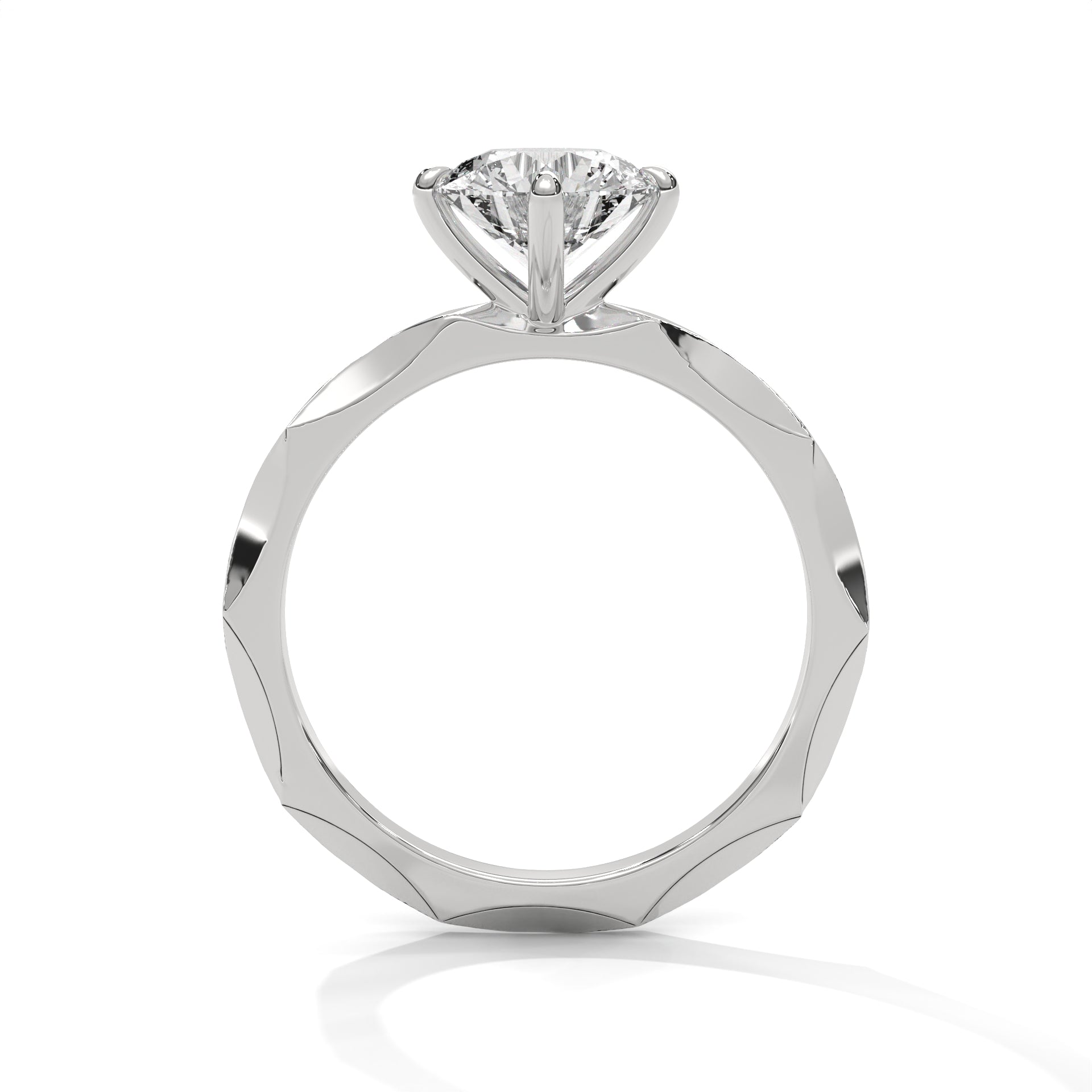 Round Brilliant Solitaire Engagement Ring