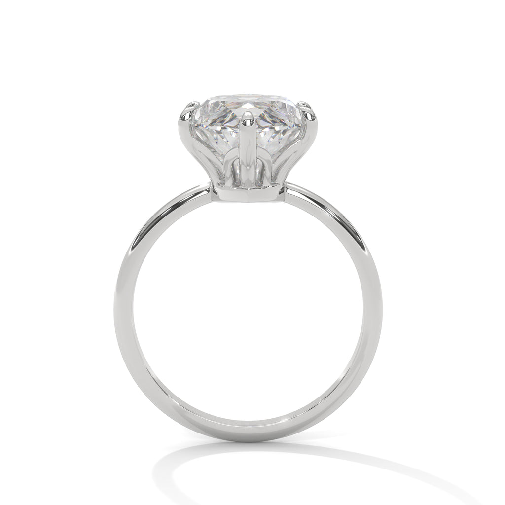 Marquise Cut Solitaire Engagement Ring