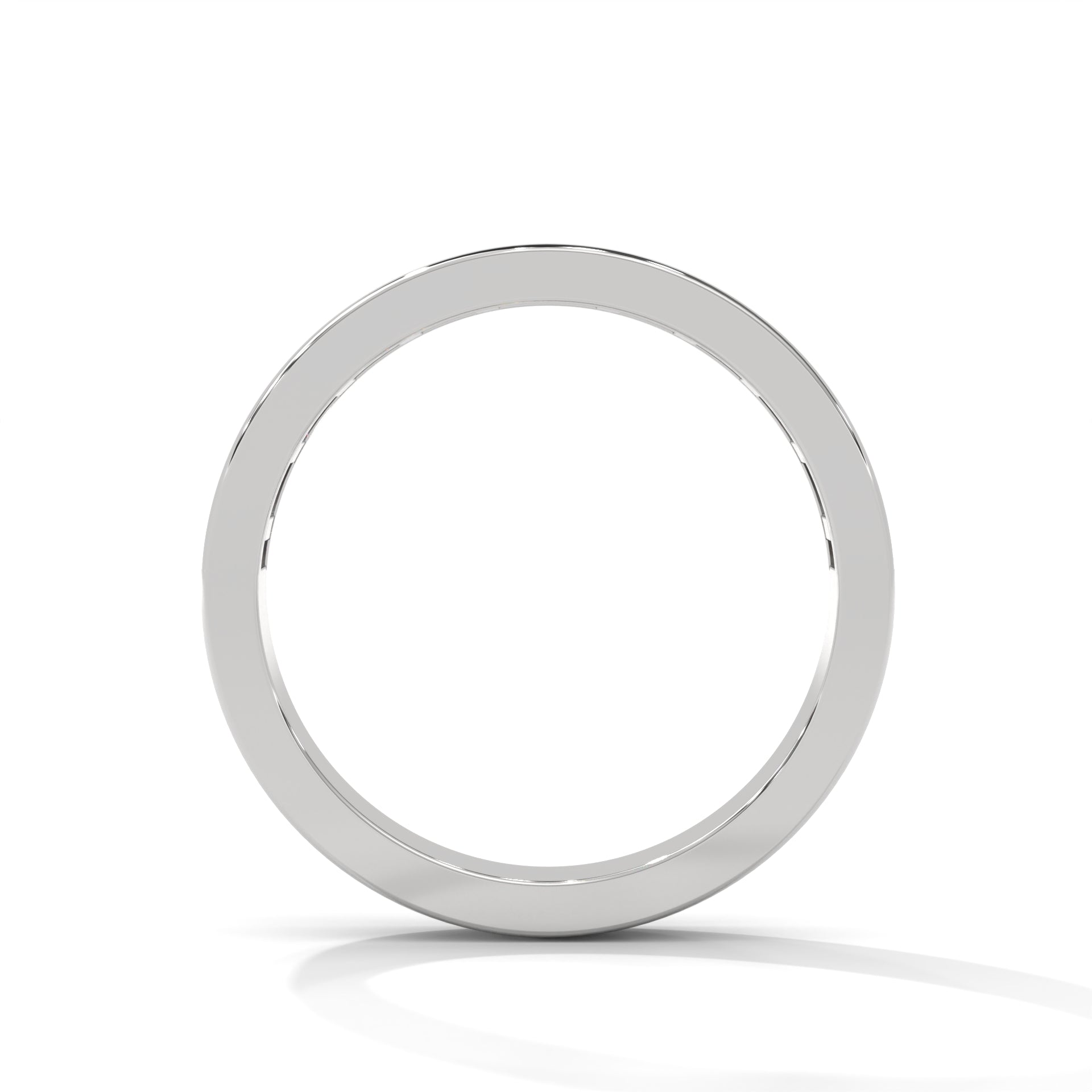 Baguette Cut Diamond Channel Set Band Ring