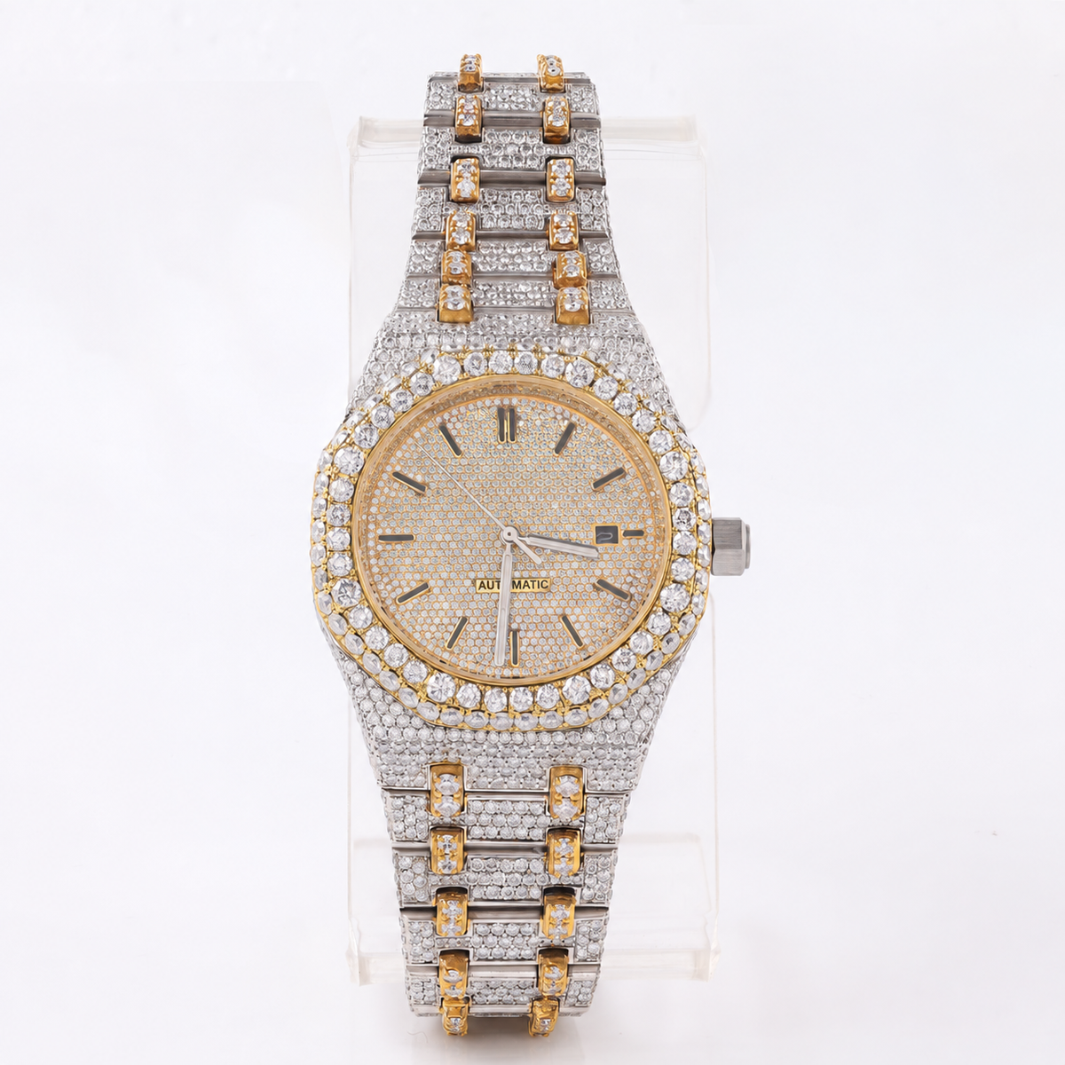 Full Diamond Style Automatic Watch