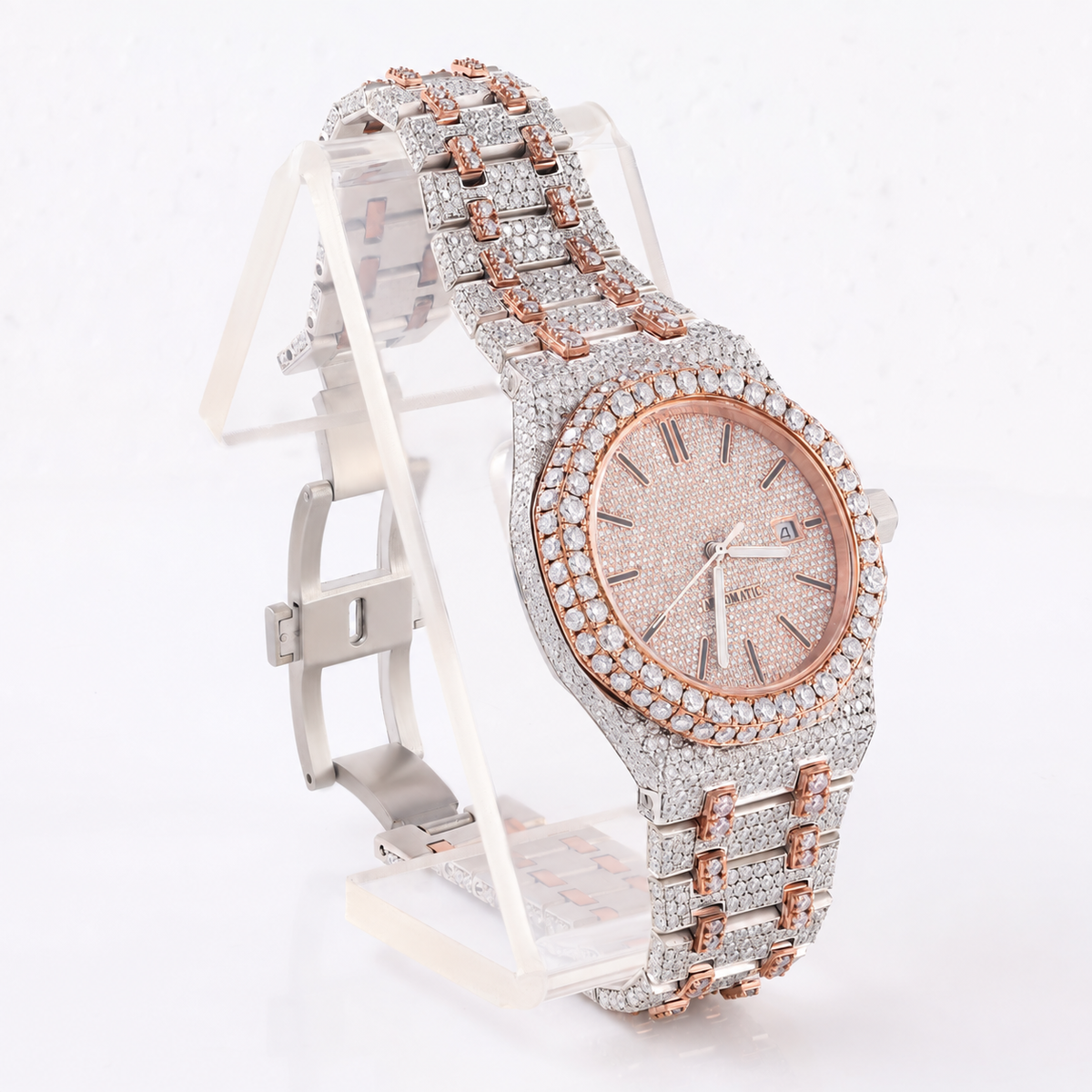 Full Luxury Diamond Style Watch