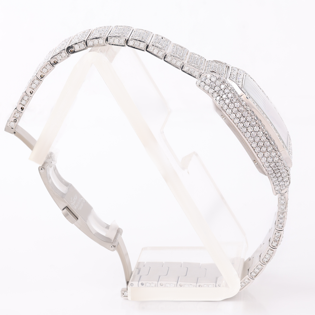 Full White Iced Out Luxury Watch