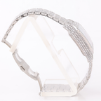 Full White Iced Out Luxury Watch