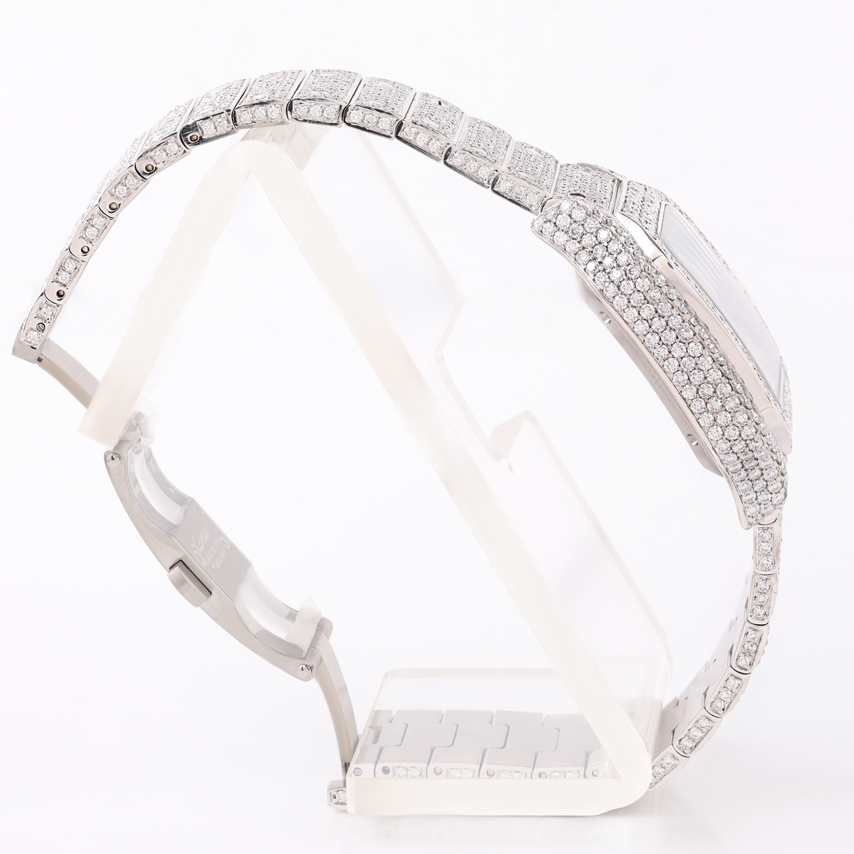 Full White Iced Out Luxury Watch