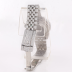 Full White Luxury Diamond Style Watch