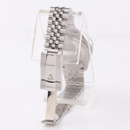 Silver Tone Luxury Automatic Style Watch