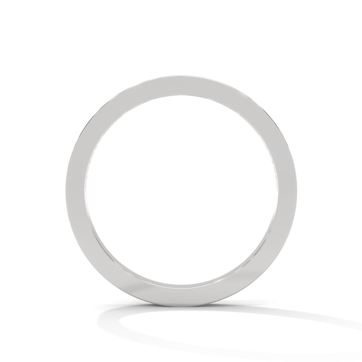 Baguette & Round Diamond Band Ring – view 3 of 9, lab grown diamond band | Jewelix Atelier