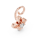 Floral Diamond Nose Pin