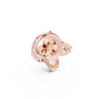 Floral Diamond Nose Pin