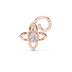 Floral Diamond Nose Pin