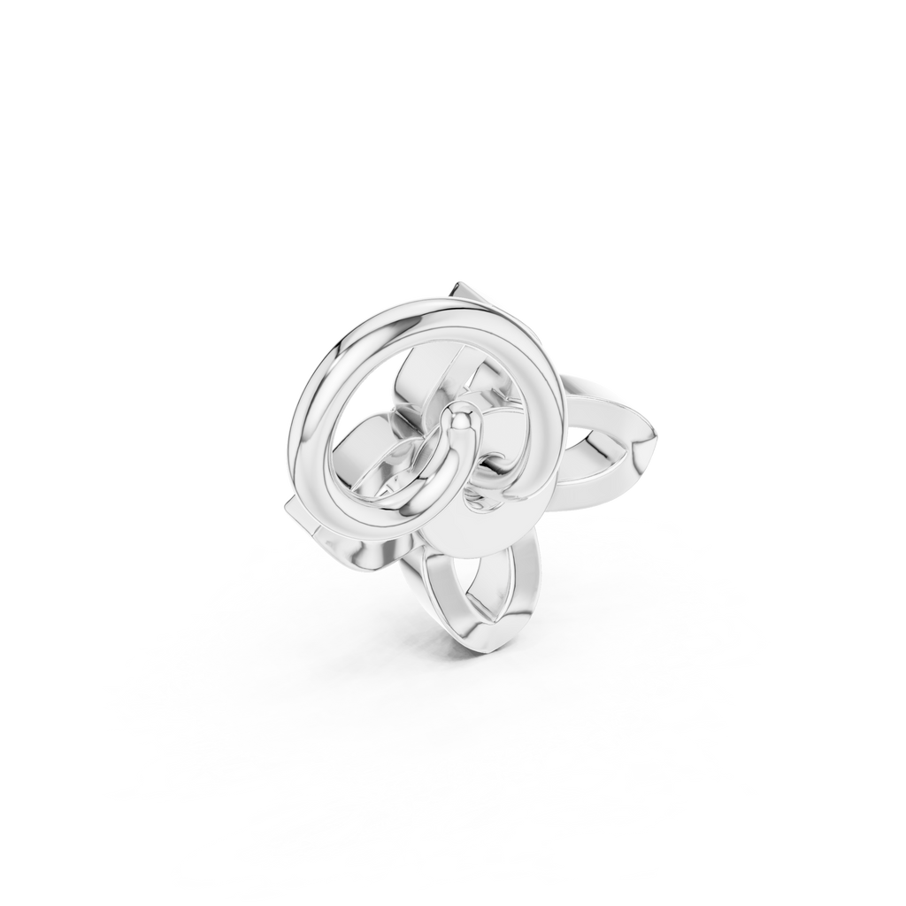 Floral Diamond Nose Pin