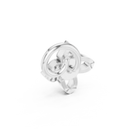Floral Diamond Nose Pin
