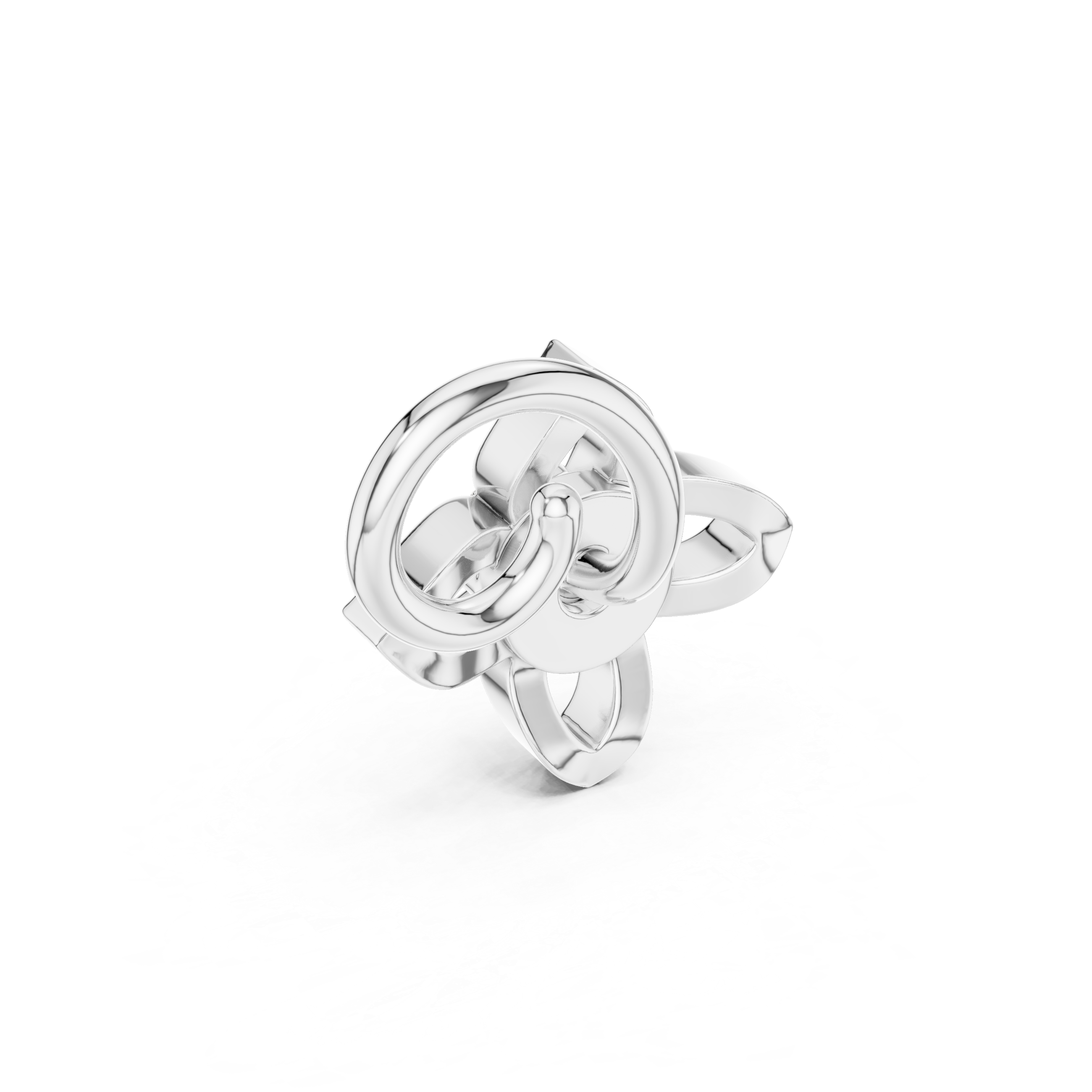 Floral Diamond Nose Pin