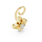 Floral Diamond Nose Pin