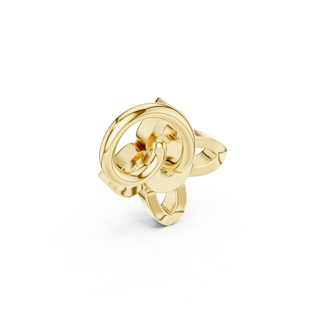 Floral Diamond Nose Pin