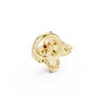 Floral Diamond Nose Pin