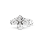 Floral Diamond Nose Pin