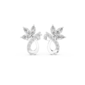 Marquise Diamond Vine Stud Earrings