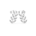 Marquise Diamond Leaf Vine Stud Earrings