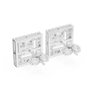 Princess Cut Halo Diamond Stud Earrings