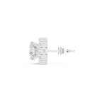 Halo Diamond Stud Earrings