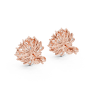 4.12 CT Marquise Diamond Floral Cluster Stud Earrings