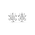 0.43 CT Snowflake Cluster Diamond Stud Earrings
