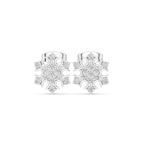 0.43 CT Snowflake Cluster Diamond Stud Earrings