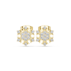 0.43 CT Snowflake Cluster Diamond Stud Earrings