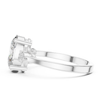 2.22 CT Oval Cut Three Stone Engagement Ring