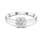 Classic Round Solitaire Diamond Engagement Ring