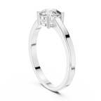 Classic Round Solitaire Diamond Engagement Ring