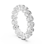 Round Diamond Eternity Band Ring 4.06 CTW