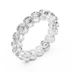 Round Diamond Eternity Band Ring 4.06 CTW