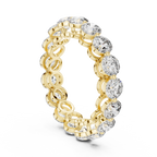 Round Diamond Eternity Band Ring 4.06 CTW