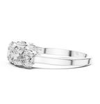 Five Stone Round Diamond Engagement Ring 2.45 CTW